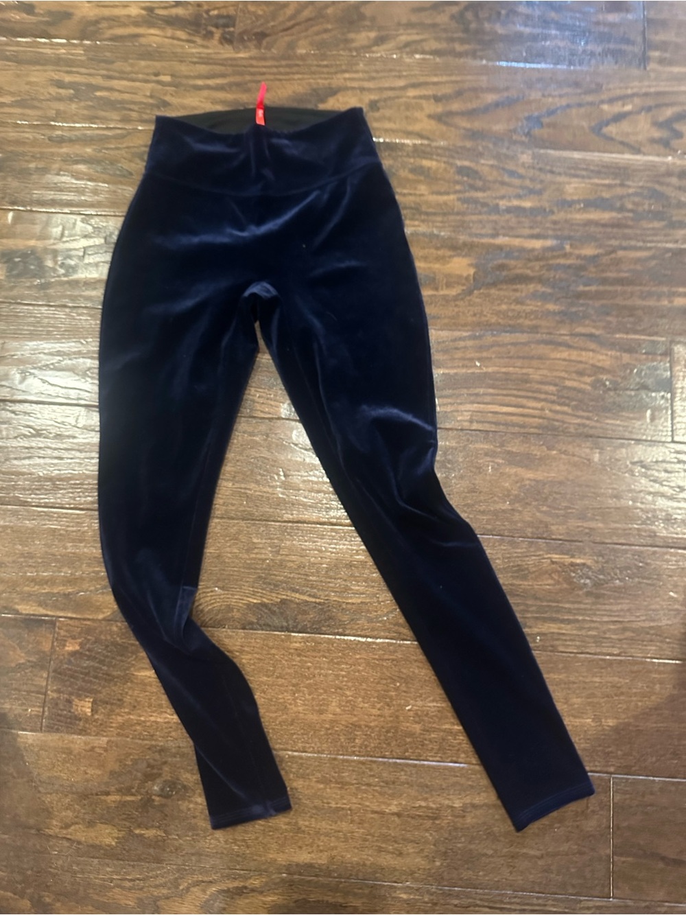 SPANX Kids Velvet Leggings - Navy 10/12